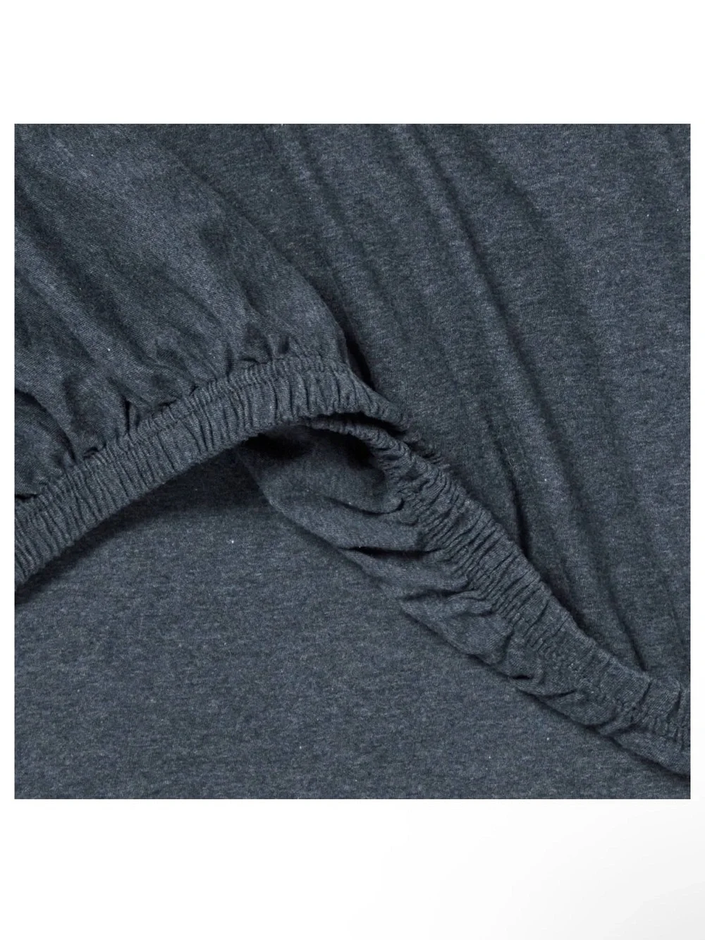Threshold Full Cotton Jersey Sheet Set Heather Blue •4 pieces•